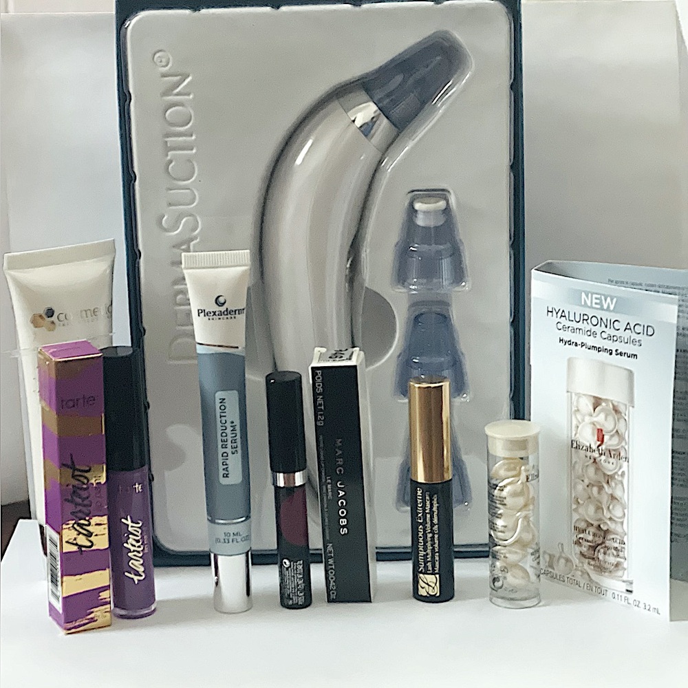 Beauty Bundle Derma Tarte -Marc Jacobs -Plexaderm -Estée Lauder -Elizabeth Arden